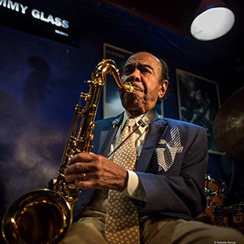 Benny Golson at Jimmy Glass fotoAntonioPorcar