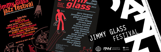 Mix carteles Festival Jazz Contemporáneo del Jimmy Glass