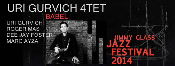 Caráctula Uri Gurvich en Jimmy Glass Jazz Festival