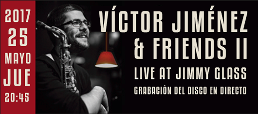 banner víctor jiménez & friends live at jimmy glass