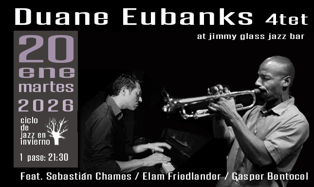 Portada 20-01-26Eubanks en Jimmy Glass Jazz