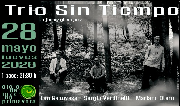 Por Trio sin Tiempo Jimmy Glass may 2026