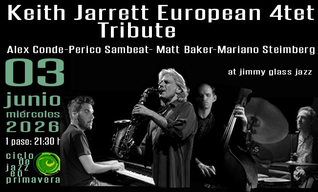 Portada tributo Keith Jarrett en Jimmy Glass