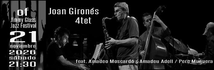 Joan Gironés Quartet au Jimmy Glass