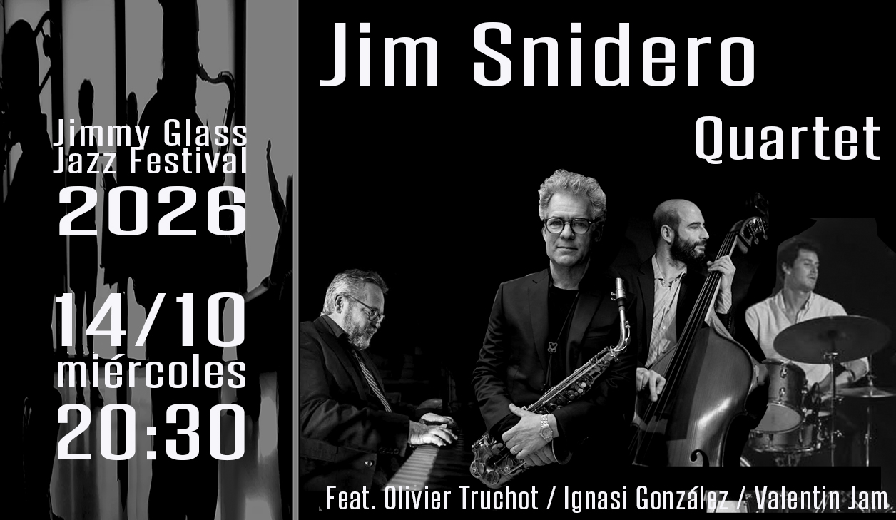 Portada Jim Snidero Jimmy Glass Jazz